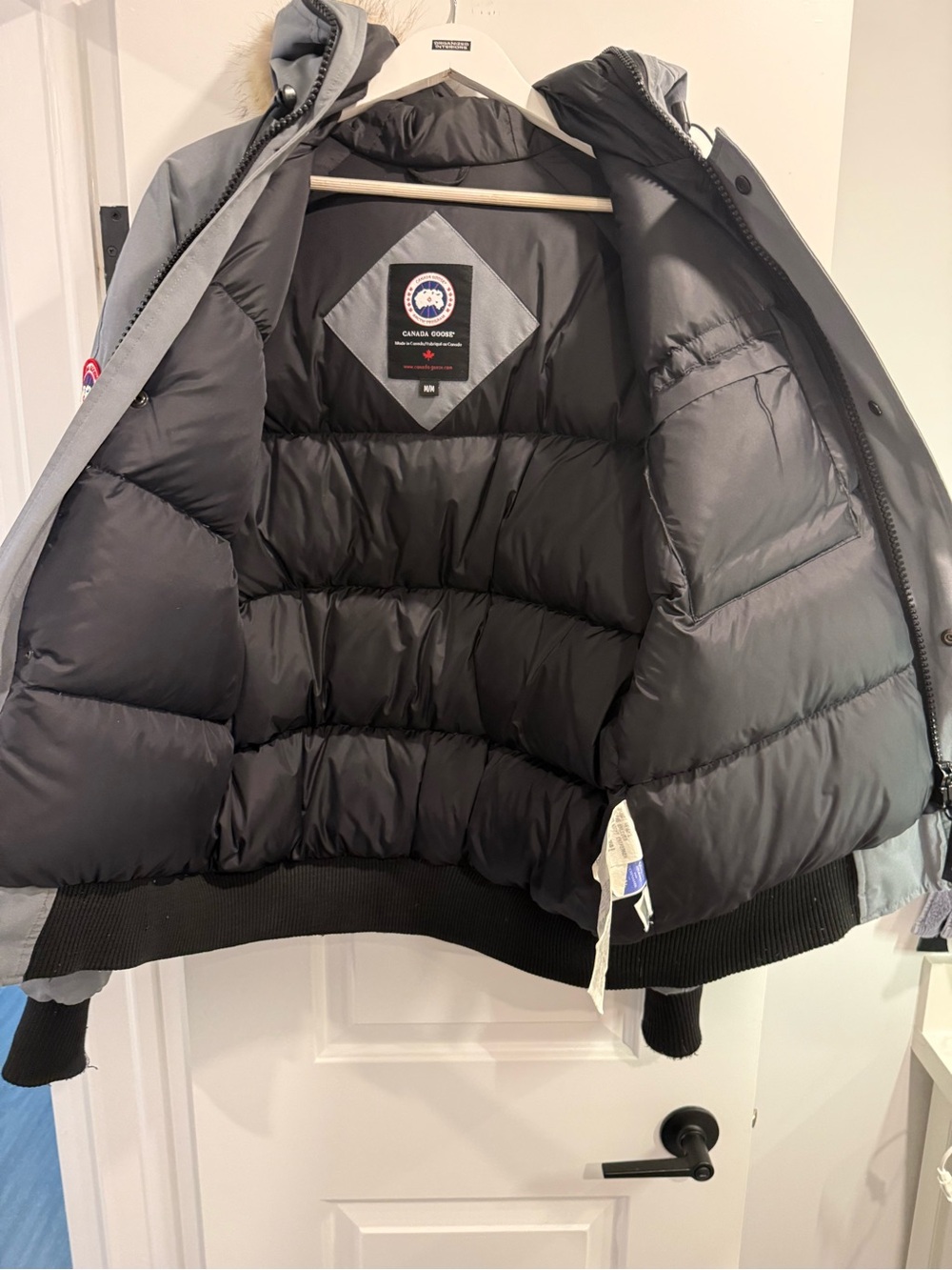 Canada Goose Chilliwack Men's Bomber Parka with Fur-Trim Hood - Picture 10 of 15